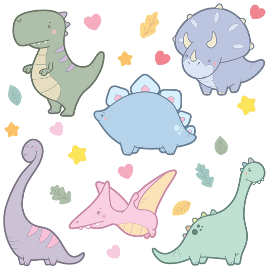Little Dinos, Big Hearts Set