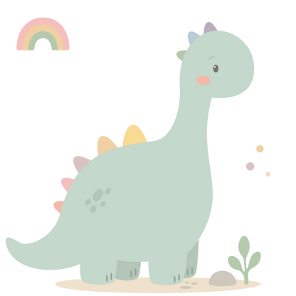 Dottie the Diplodocus - The Cheerful Friend