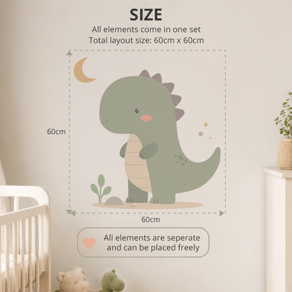 Teddy the T-rex - The Brave Friend
