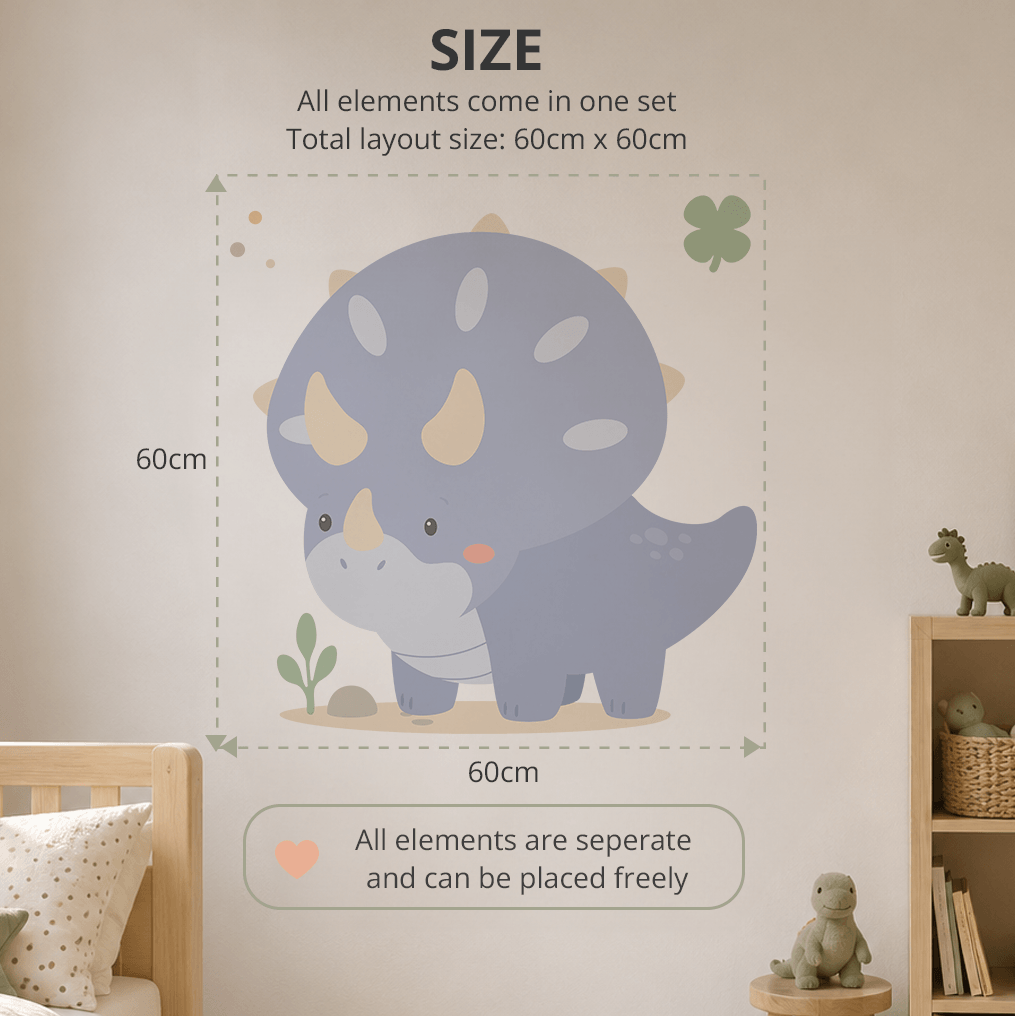 Tilly the Triceratops - The Protective Friend